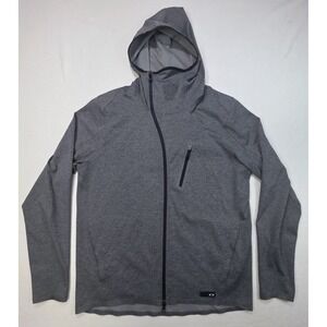 Oakley Jacket Mens XL  CURVED Zipper Technical Softshell Face‎ Mask Running Ski